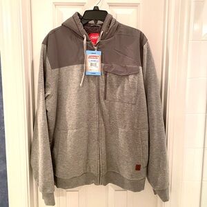 NWT Coleman zip hoodie with pockets.